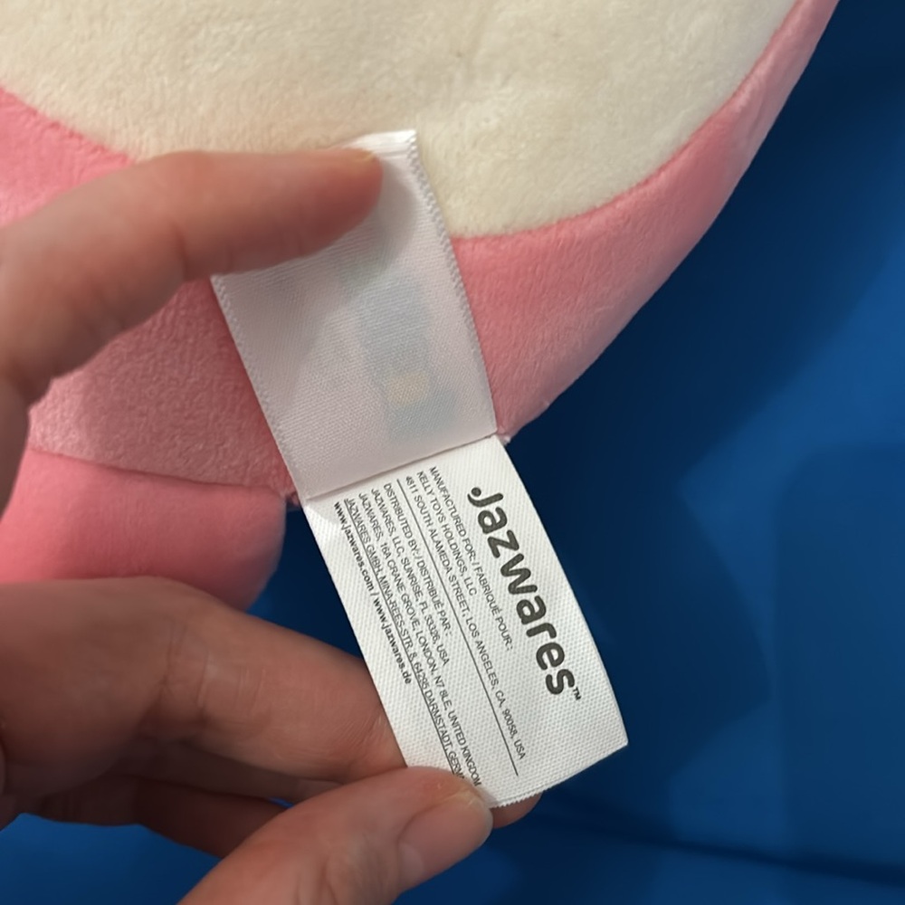 Original SquishMallows Caparinne Size 10 “ Inch Valentines Day Hug Mees NWTS - Picture 7 of 9